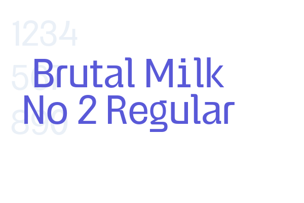 Brutal Milk No 2 Regular