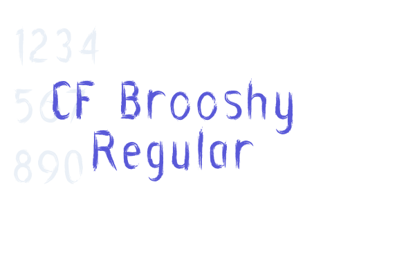 CF Brooshy Regular