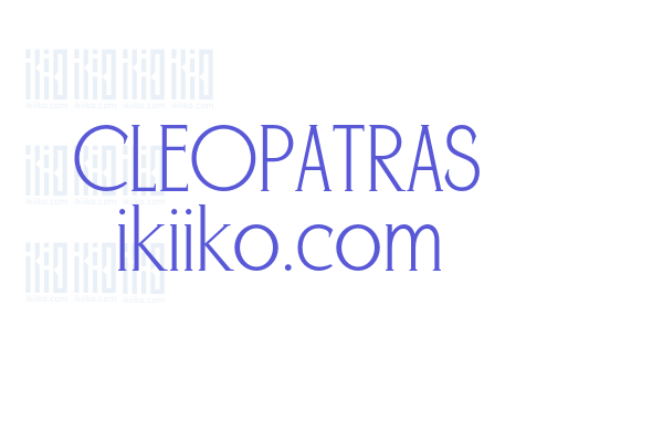 CLEOPATRAS ikiiko.com