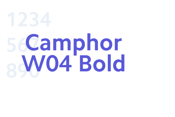 Camphor W04 Bold