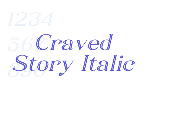 Craved Story Italic