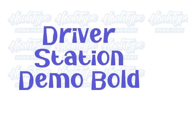 Driver Station Demo Bold