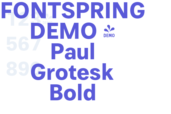 Paul Grotesk Bold