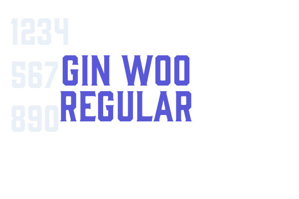 Gin W00 Regular