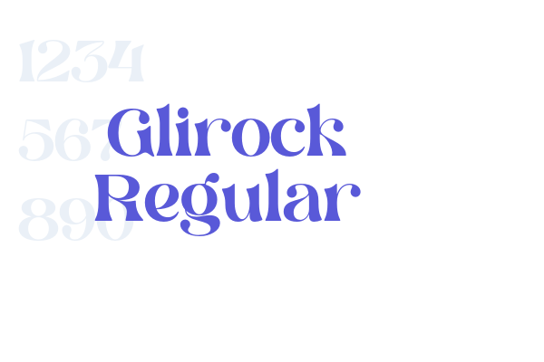 Glirock Regular