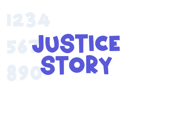 Justice Story font download