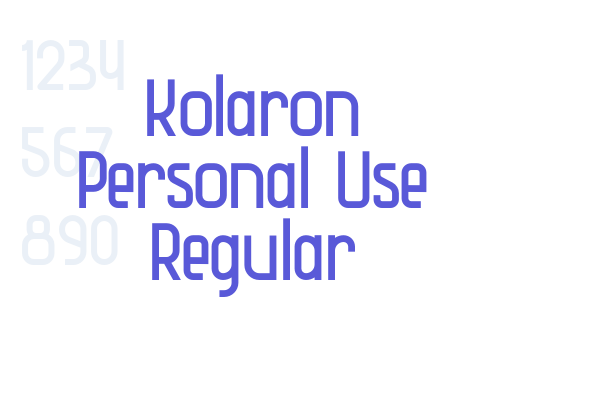 Kolaron Personal Use Regular