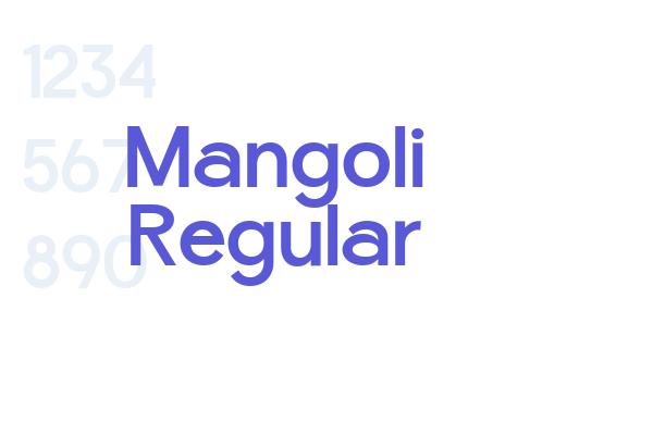 Mangoli Regular