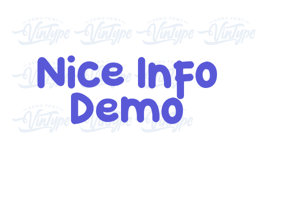 Nice Info Demo