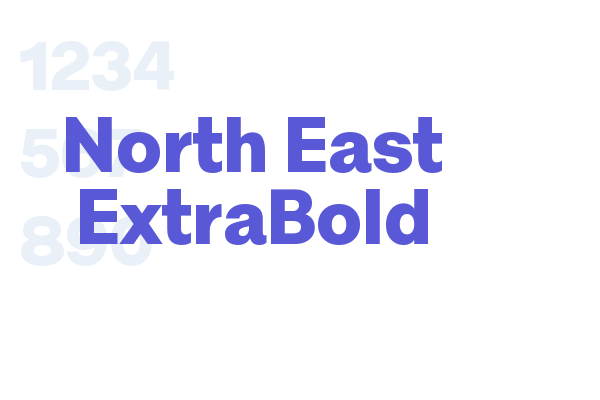 North East ExtraBold