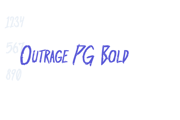 Outrage PG Bold