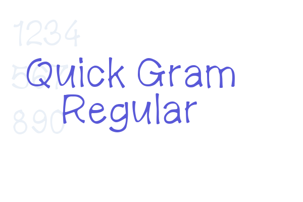 Quick Gram Regular