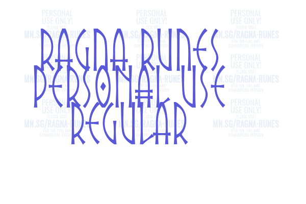 Ragna Runes PERSONAL USE Regular