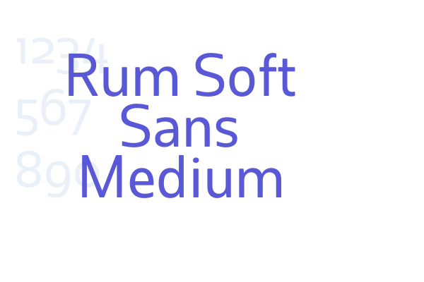 Rum Soft Sans Medium