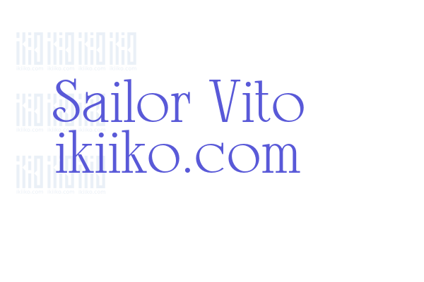 Sailor Vito ikiiko.com