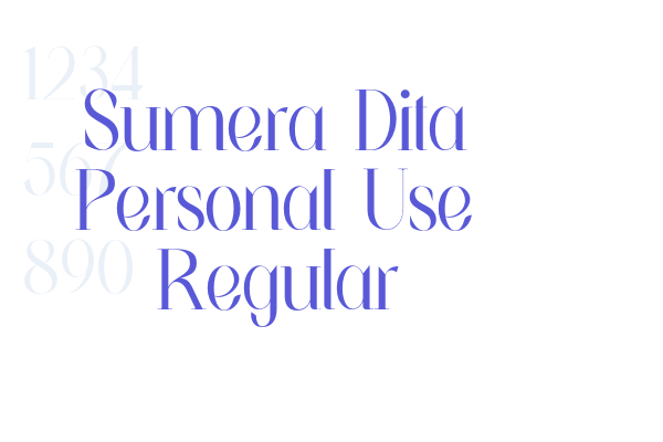 Sumera Dita Personal Use Regular