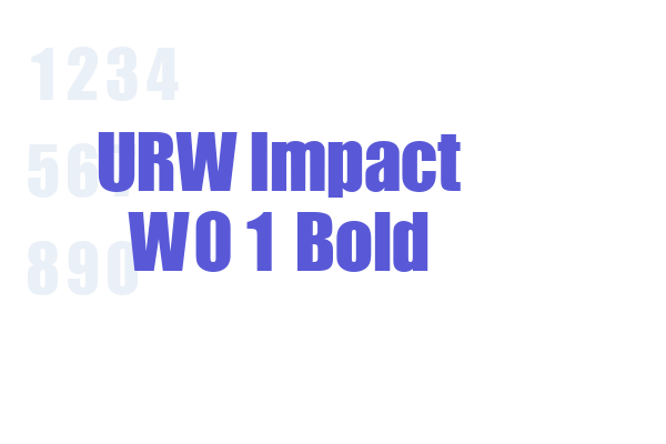 URW Impact W01 Bold