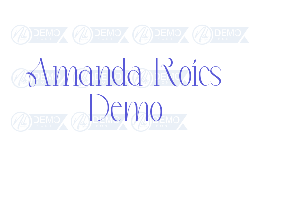 Amanda Roies Demo