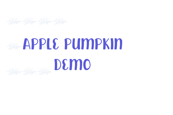 Apple Pumpkin Demo