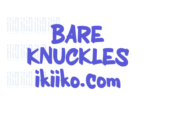 BARE KNUCKLES