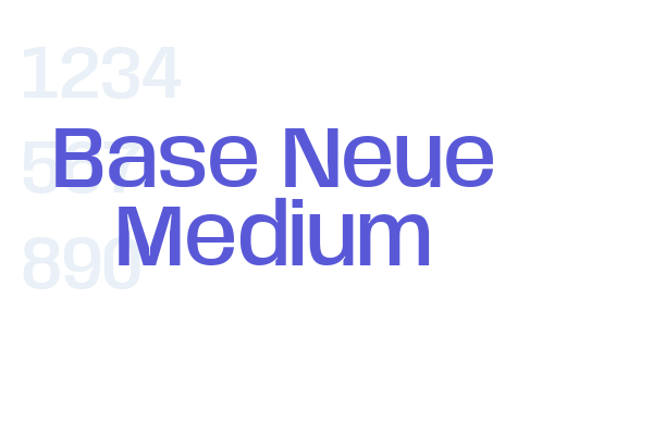 Base Neue Medium