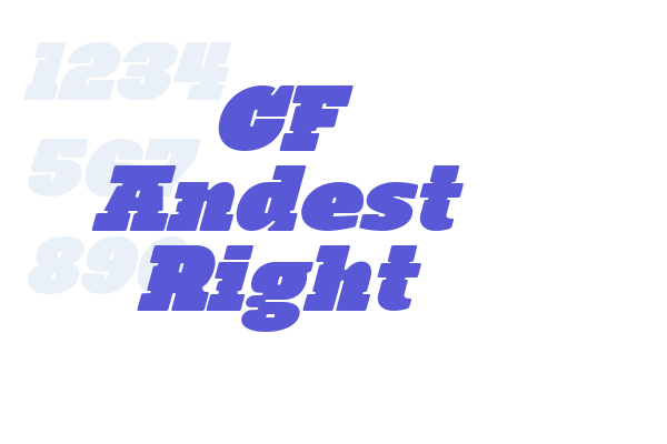 CF Andest Right