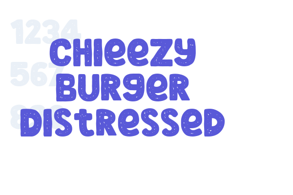 Chieezy Burger Distressed