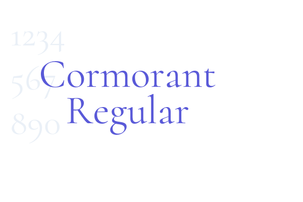 Cormorant Regular