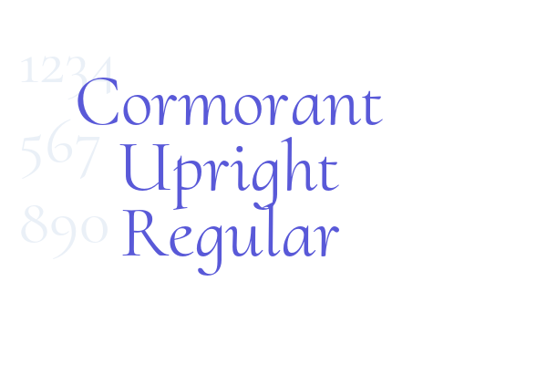 Cormorant Upright Regular