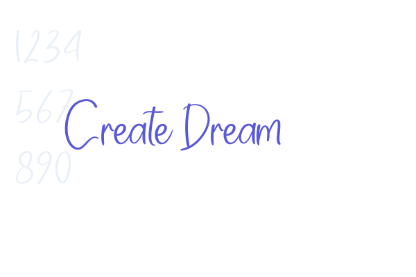 Create Dream