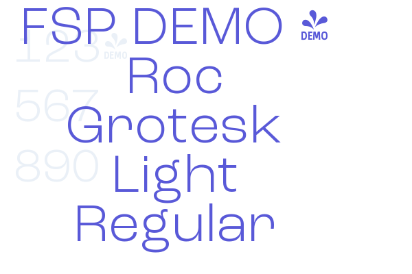 Roc Grotesk Light Regular