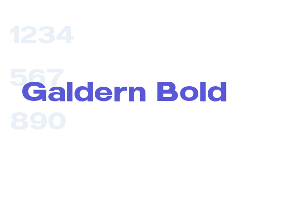 Galdern Bold