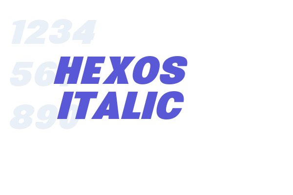 Hexos Italic