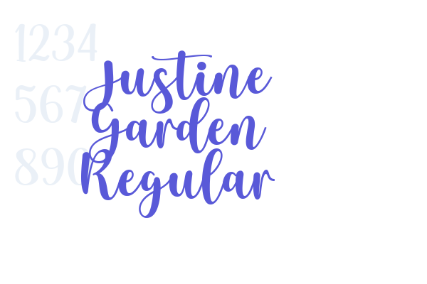 Justine Garden Regular