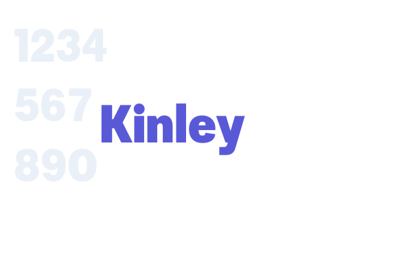 Kinley font