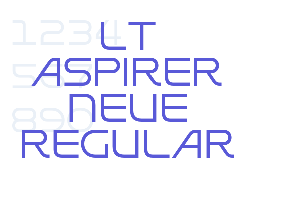 LT Aspirer Neue Regular font