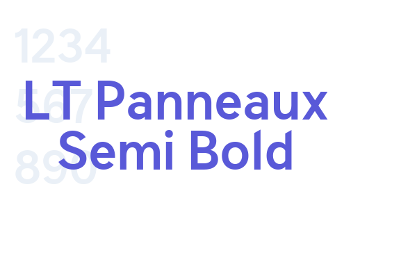 LT Panneaux Semi Bold