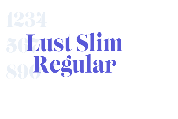 Lust Slim Regular