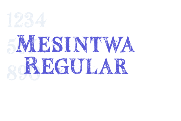 Mesintwa Regular