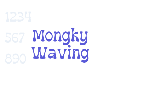 Mongky Waving