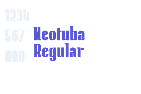 Neotuba Regular