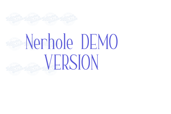 Nerhole DEMO VERSION