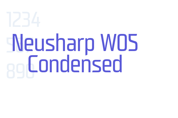 Neusharp W05 Condensed