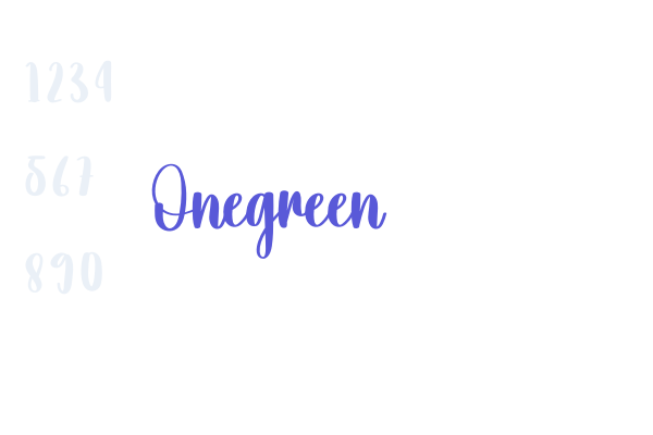 Onegreen