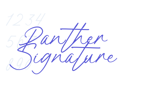 Panther Signature