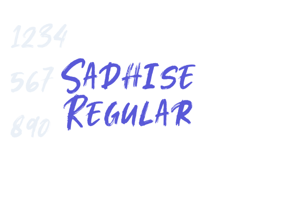 Sadhise Regular