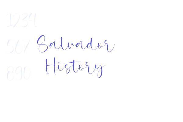 Salvador History