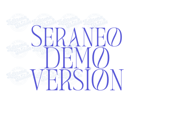 Seraneo DEMO VERSION