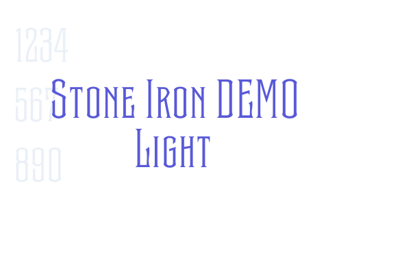 Stone Iron DEMO Light