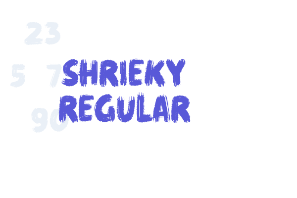 shrieky Regular